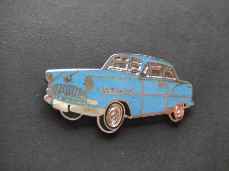 Opel Record Olympia P1 oldtimer blauw
